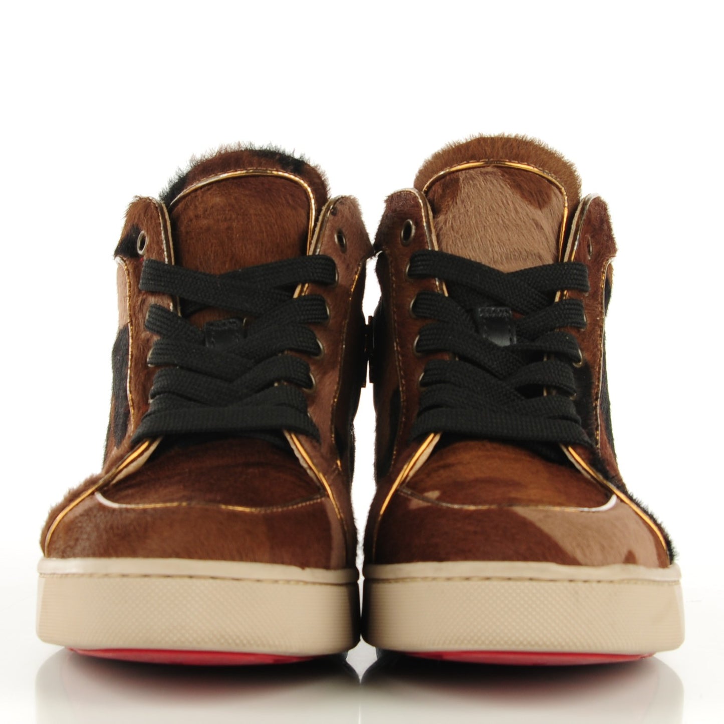 Pony Hair Camo Rantus Orlato Flat Sneakers 37