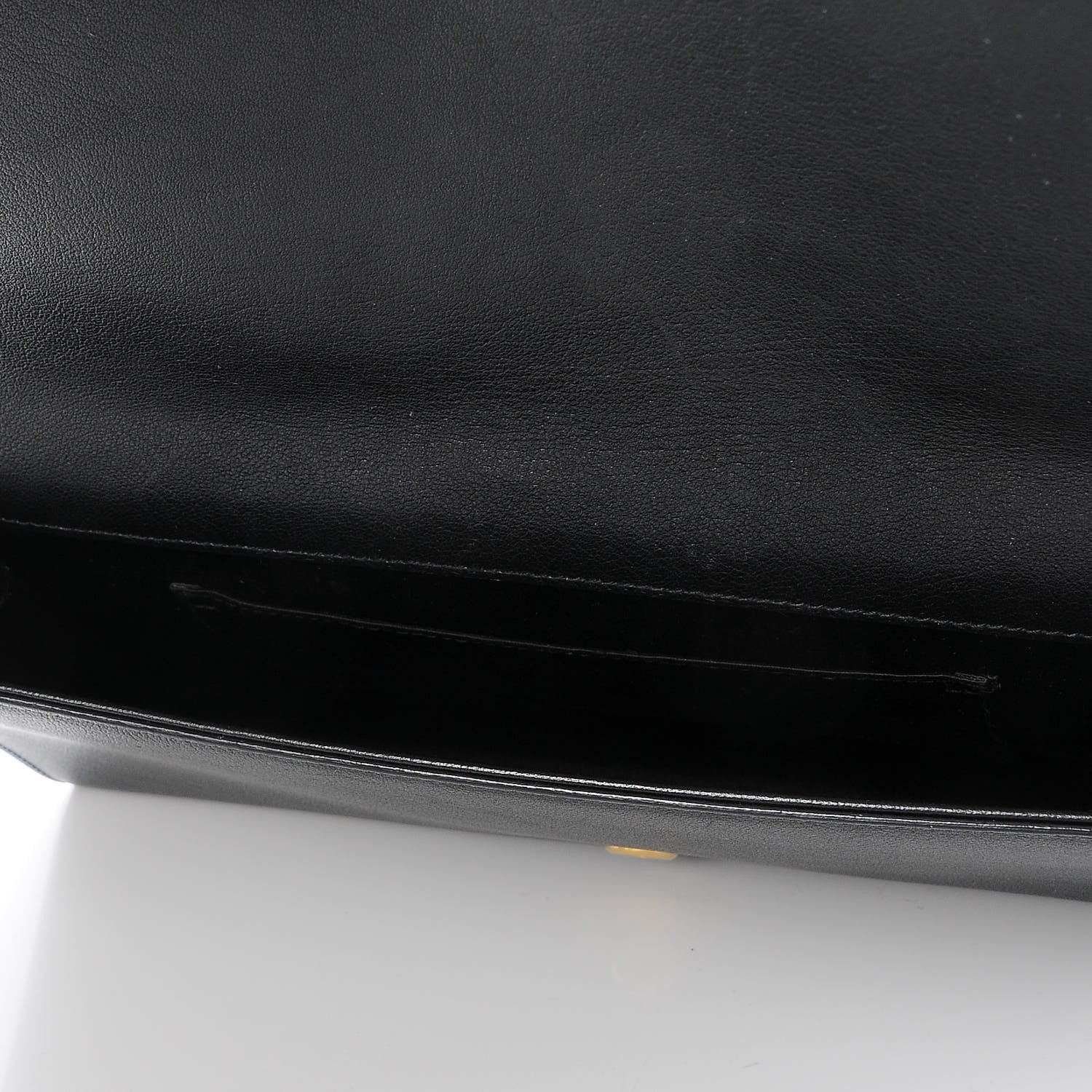 Saint Laurent Calfskin Monogram Large Belle De Jour Clutch Black 5 of 7
