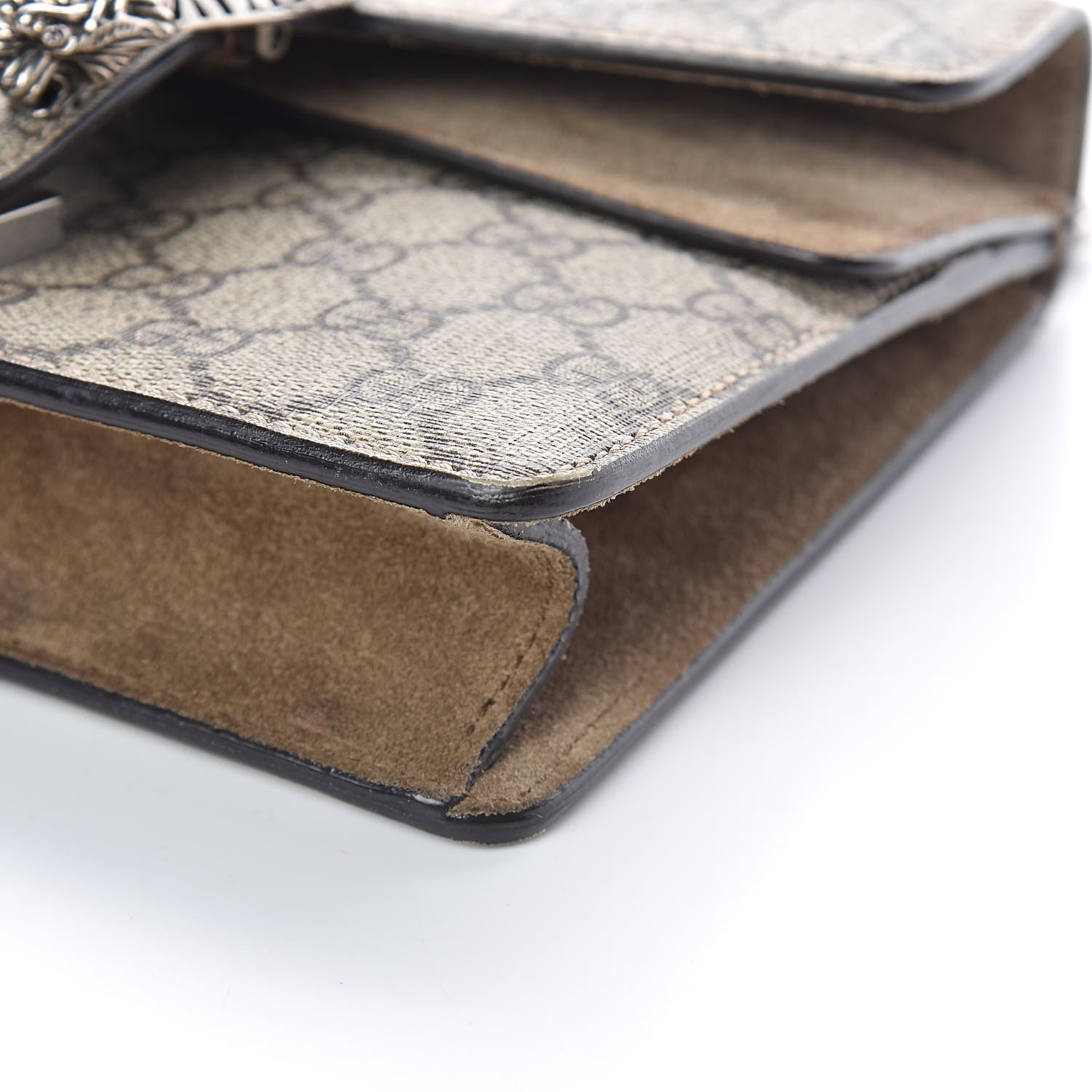 Gucci GG Supreme Monogram Mini Dionysus Shoulder Bag Taupe 9 of 9