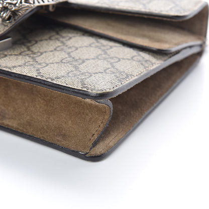 Gucci GG Supreme Monogram Mini Dionysus Shoulder Bag Taupe 9 of 9