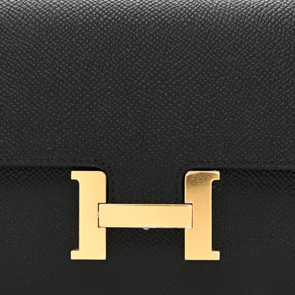 Hermes Epsom Constance Wallet To Go Black 8 of 11