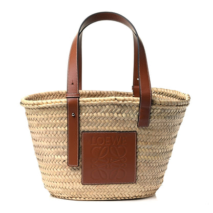 Loewe Raffia Large Basket Tote Bag Natural Tan 1 of 4