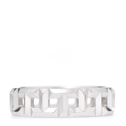 Tiffany 18K White Gold T True Wide Ring 54 7 1 of 5