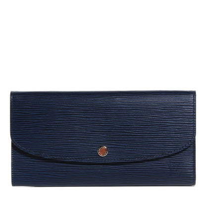 Louis Vuitton Epi Emilie Wallet Indigo 1 of 7