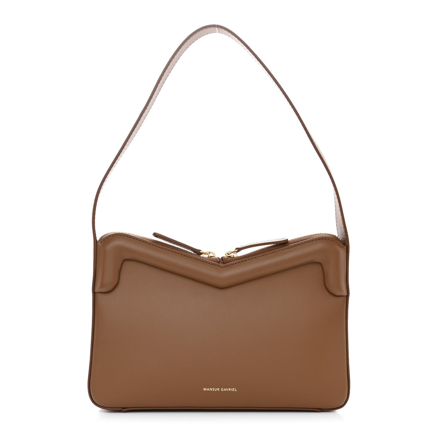 Smooth Calfskin Mini Frame Bag Desert
