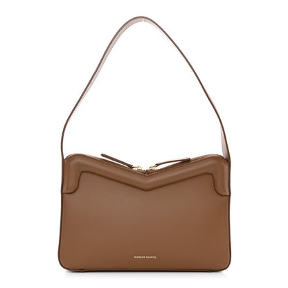 Mansur Gavriel Smooth Calfskin Mini Frame Bag Desert 1 of 9