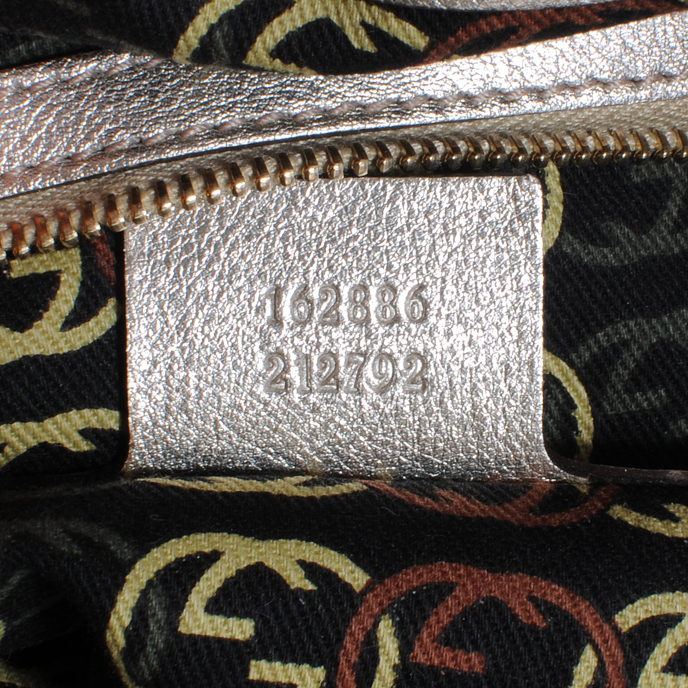Gucci Leather Medium Britt Tote Platinum 6 of 7