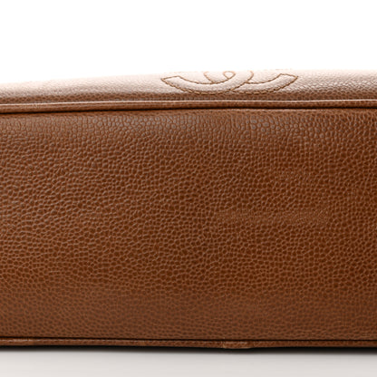 Chanel Caviar CC Shoulder Bag Brown 14 of 15
