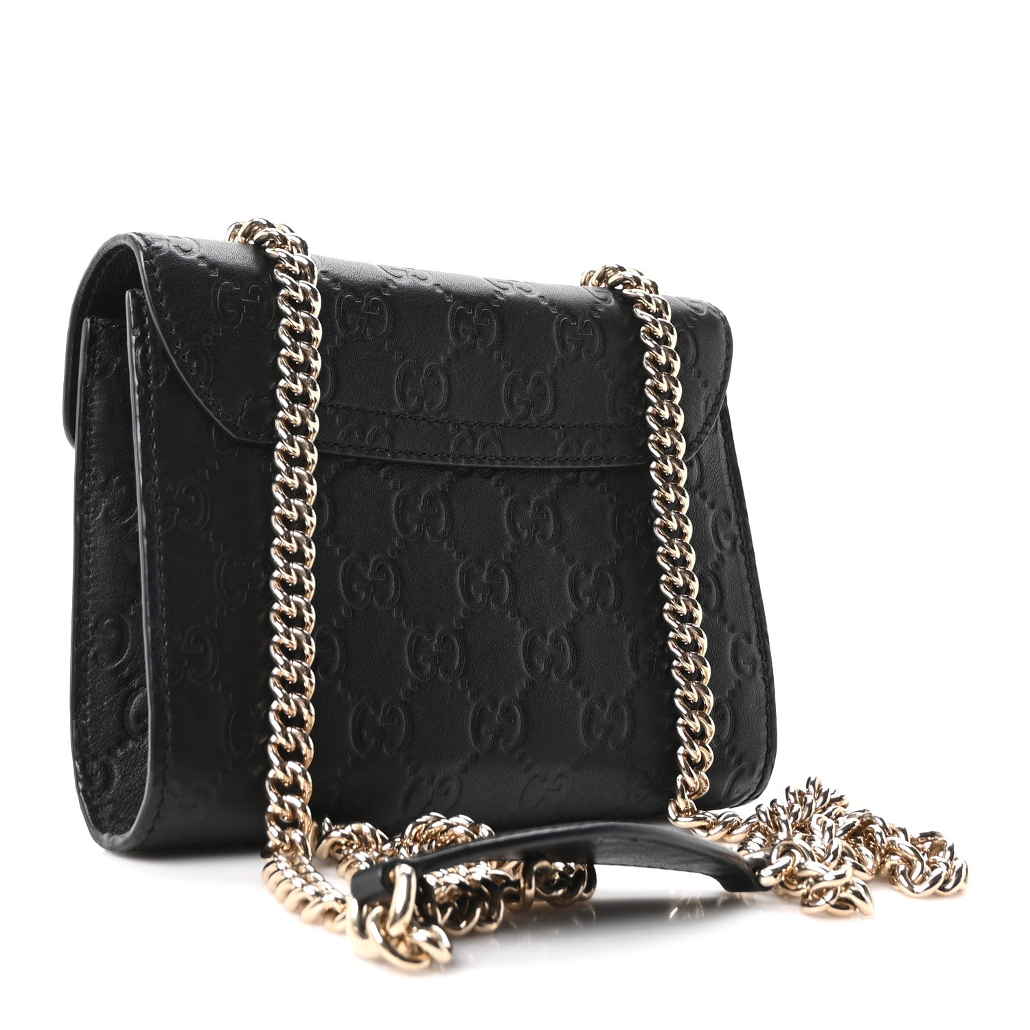 Gucci Guccissima Mini Emily Shoulder Bag Black 3 of 10