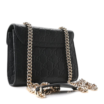 Gucci Guccissima Mini Emily Shoulder Bag Black 3 of 10