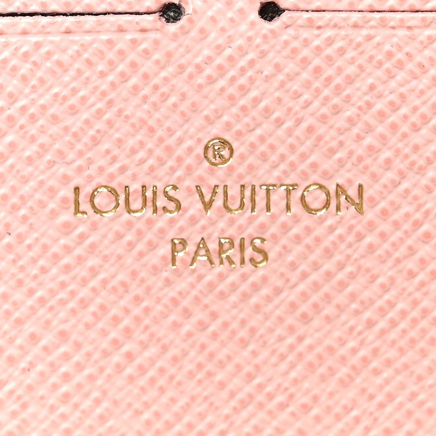 Damier Azur Clemence Wallet Rose Ballerine