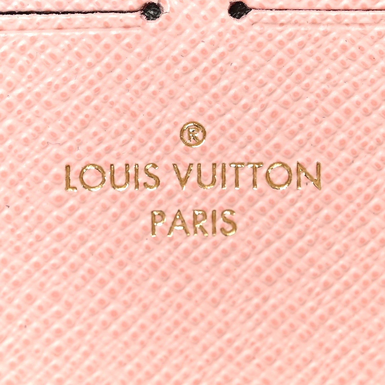 Louis Vuitton Damier Azur Clemence Wallet Rose Ballerine 6 of 7