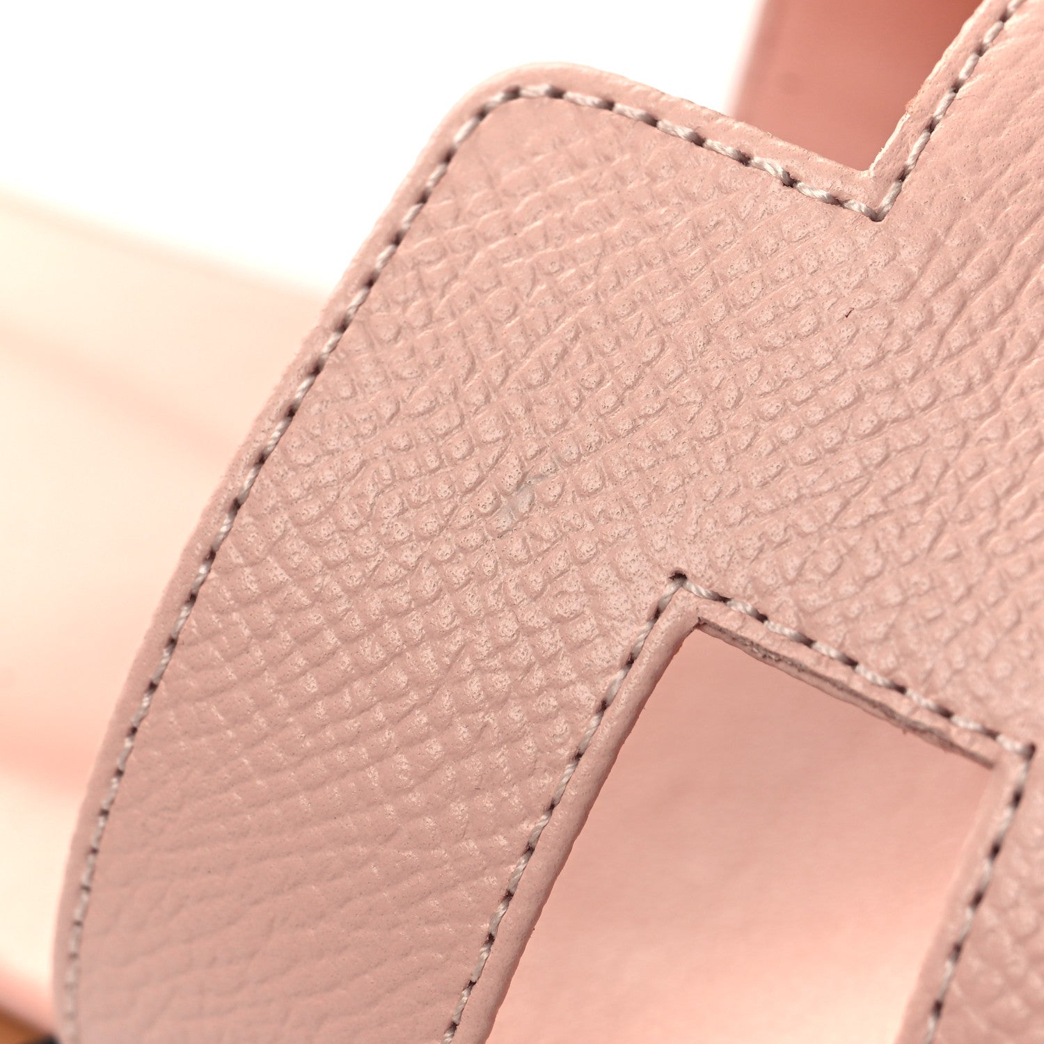 Hermes Epsom Oran Sandals 36 Rose Pale 9 of 9