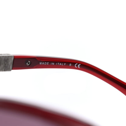 Chanel Crystal Baguette CC Square Sunglasses 5308 Red 6 of 7