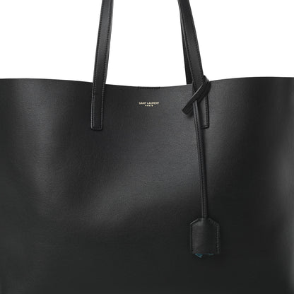 Saint Laurent Calfskin Large Shopping Tote Black 9 of 12