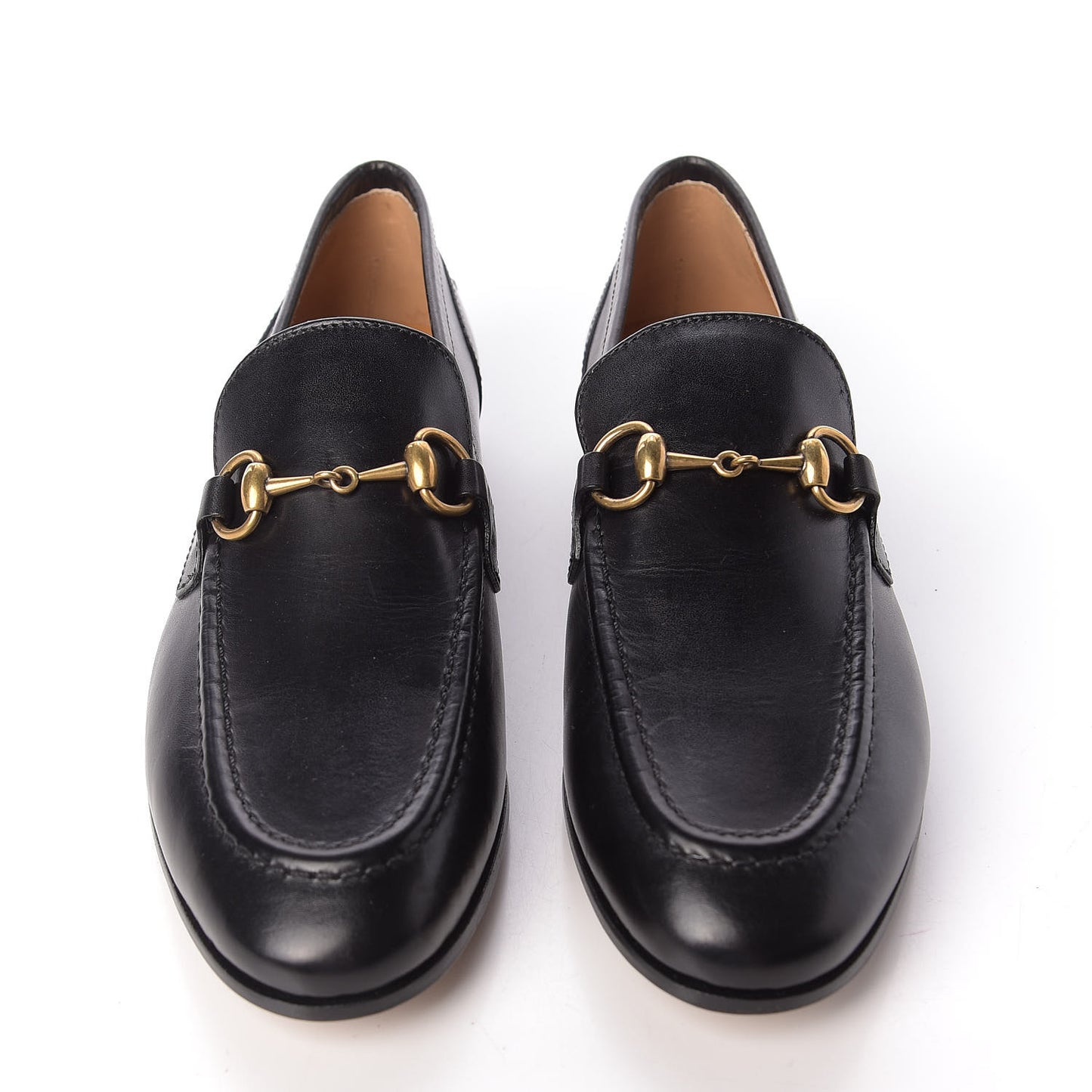 Calfskin Womens Jordaan Loafers 34 Black