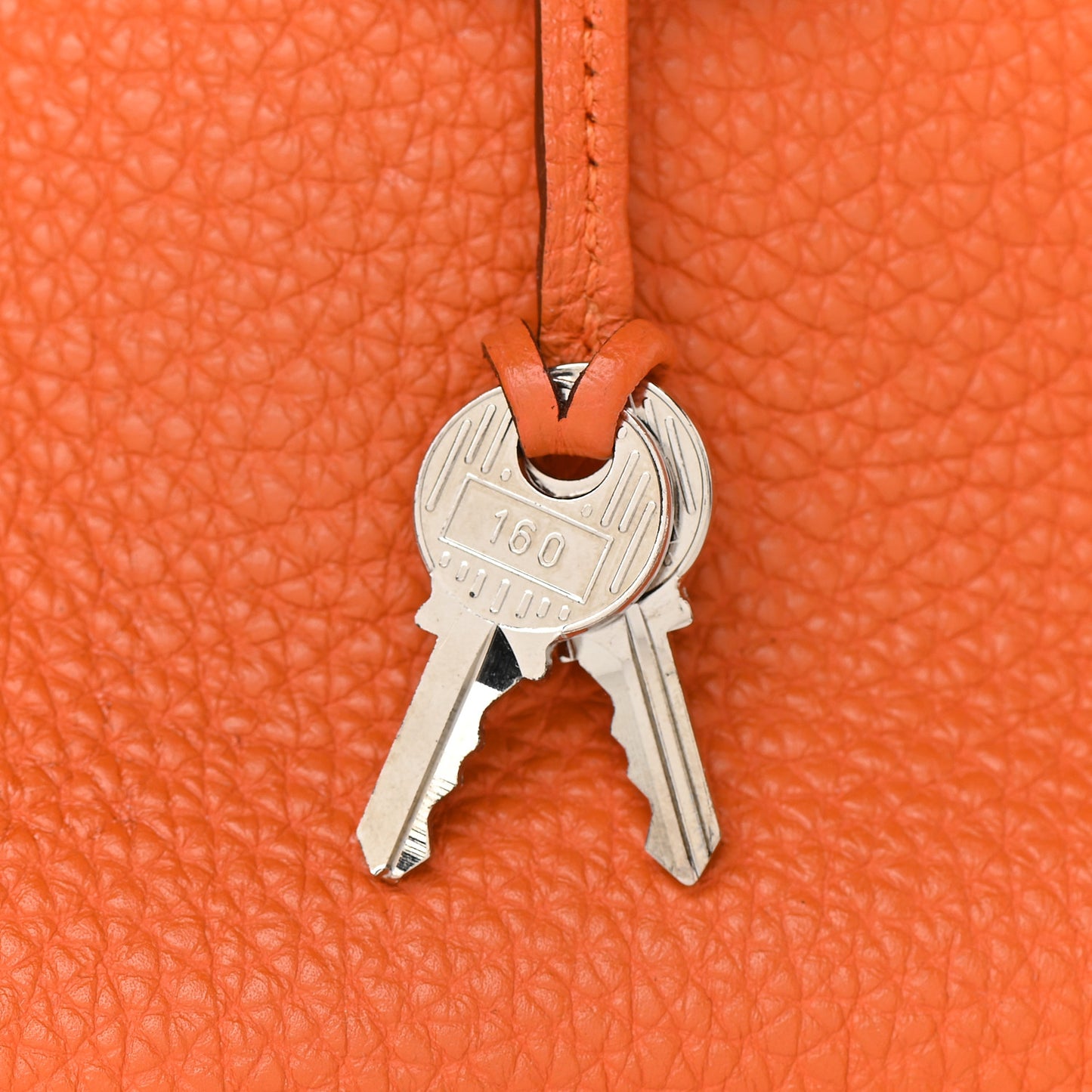 Togo Birkin 35 Orange