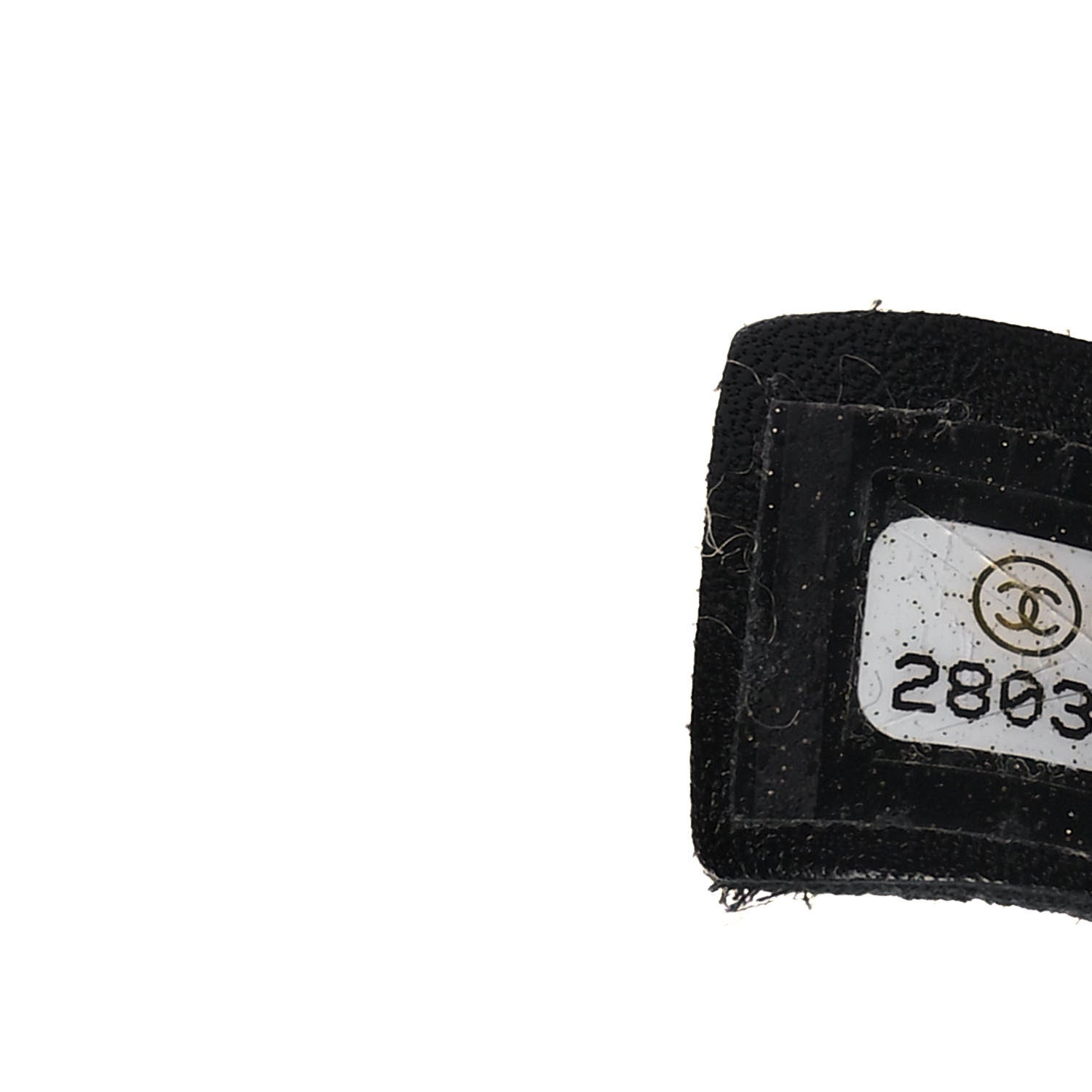 Chanel Calfskin Stitched Egyptian Amulet Drawstring Bag Black 7 of 11