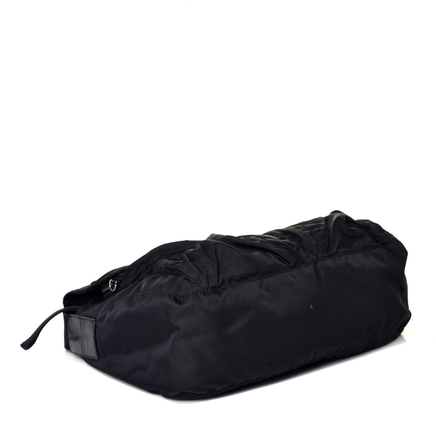 Nylon Vela Messenger Bag Black
