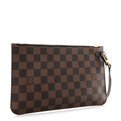 Louis Vuitton Damier Ebene Neverfull MM GM Pochette 3 of 9