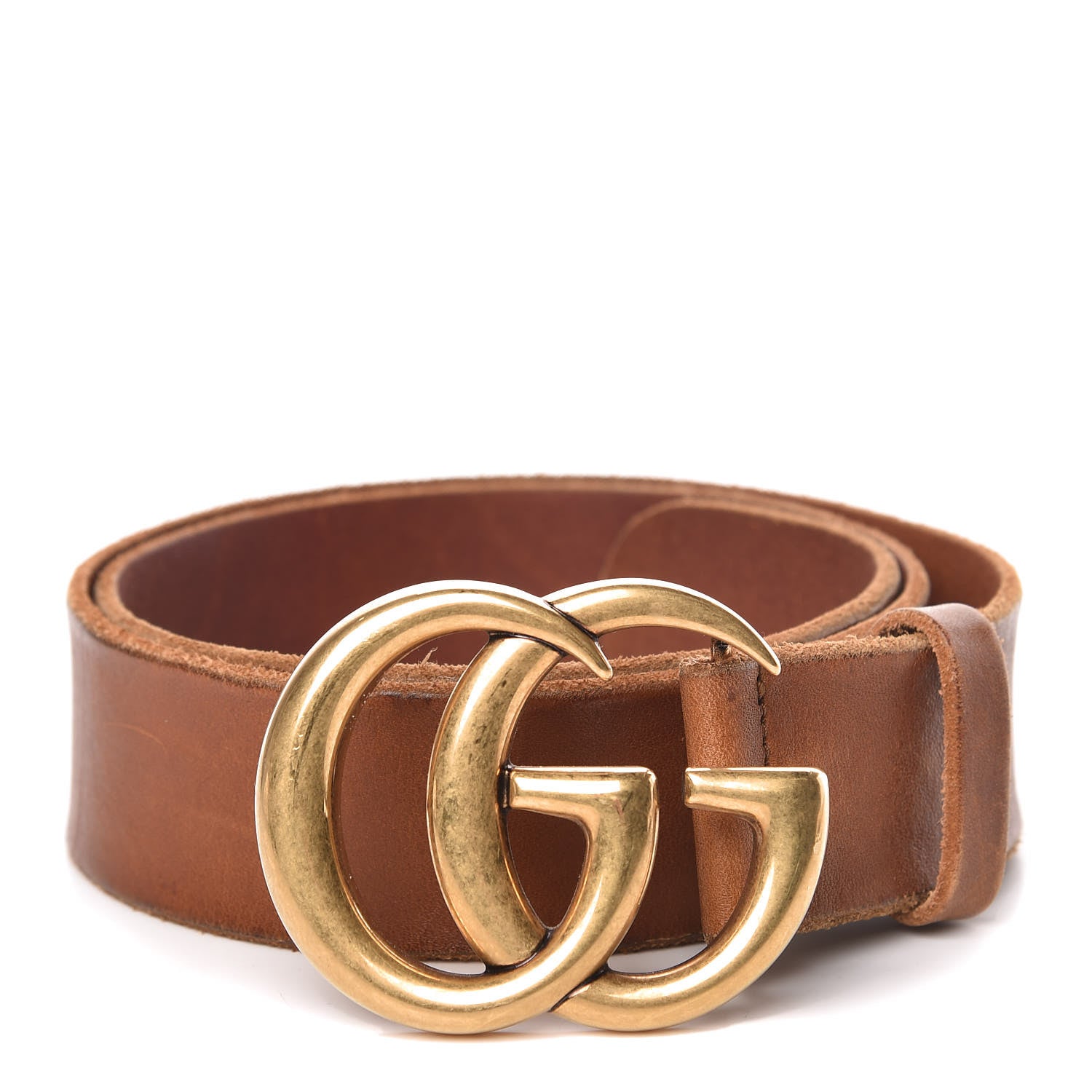Gucci Faded Calfskin Double G 40mm Belt 75 30 Cuir 1 of 6