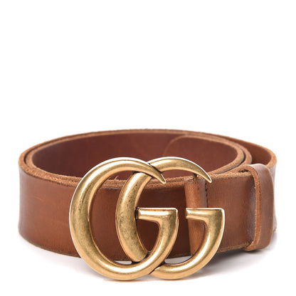 Gucci Faded Calfskin Double G 40mm Belt 75 30 Cuir 1 of 6
