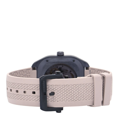 Hermes Titanium Rubber 39mm H08 Special Edition Automatic Watch Taupe 3 of 5