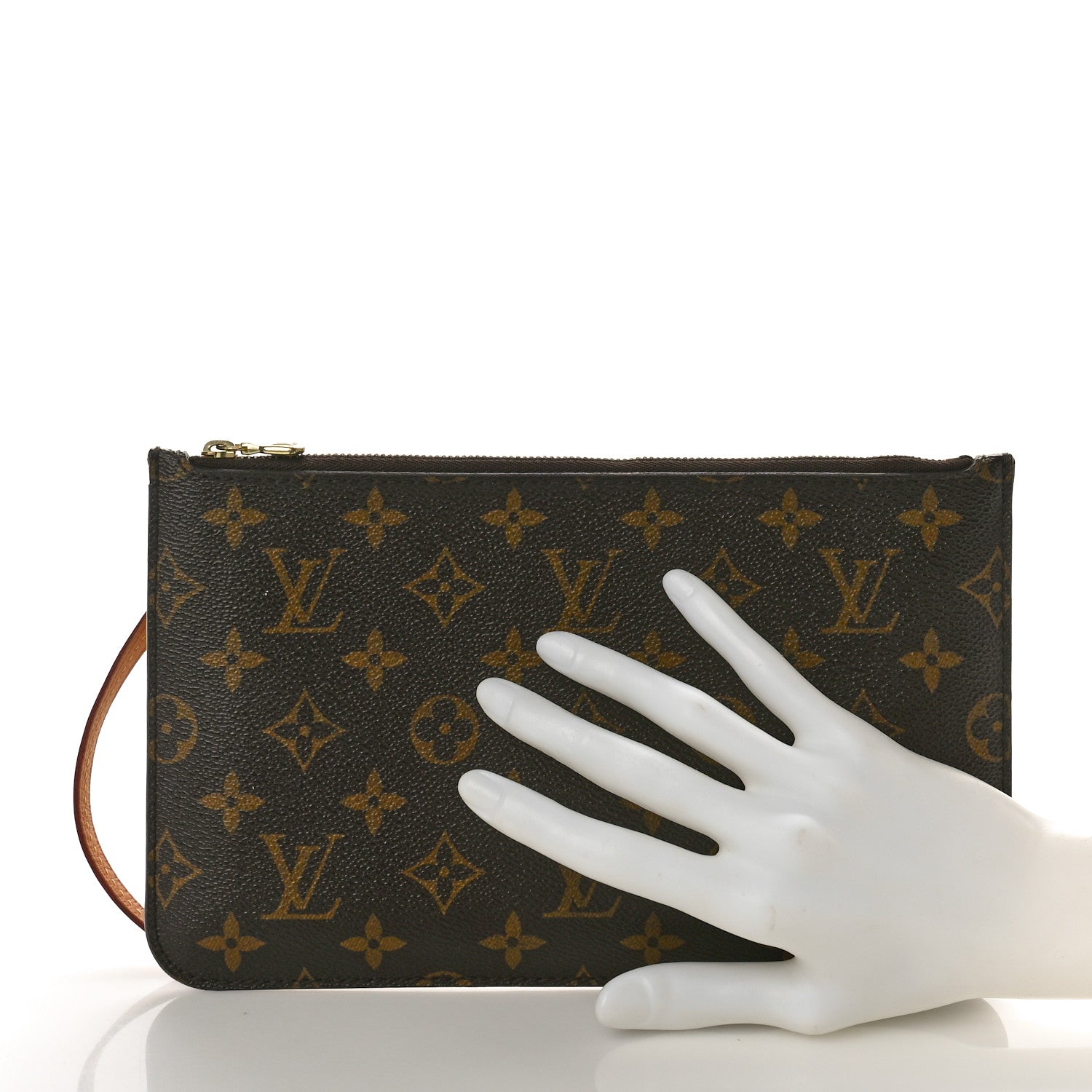 Louis Vuitton Monogram Neverfull MM GM Pochette 2 of 11