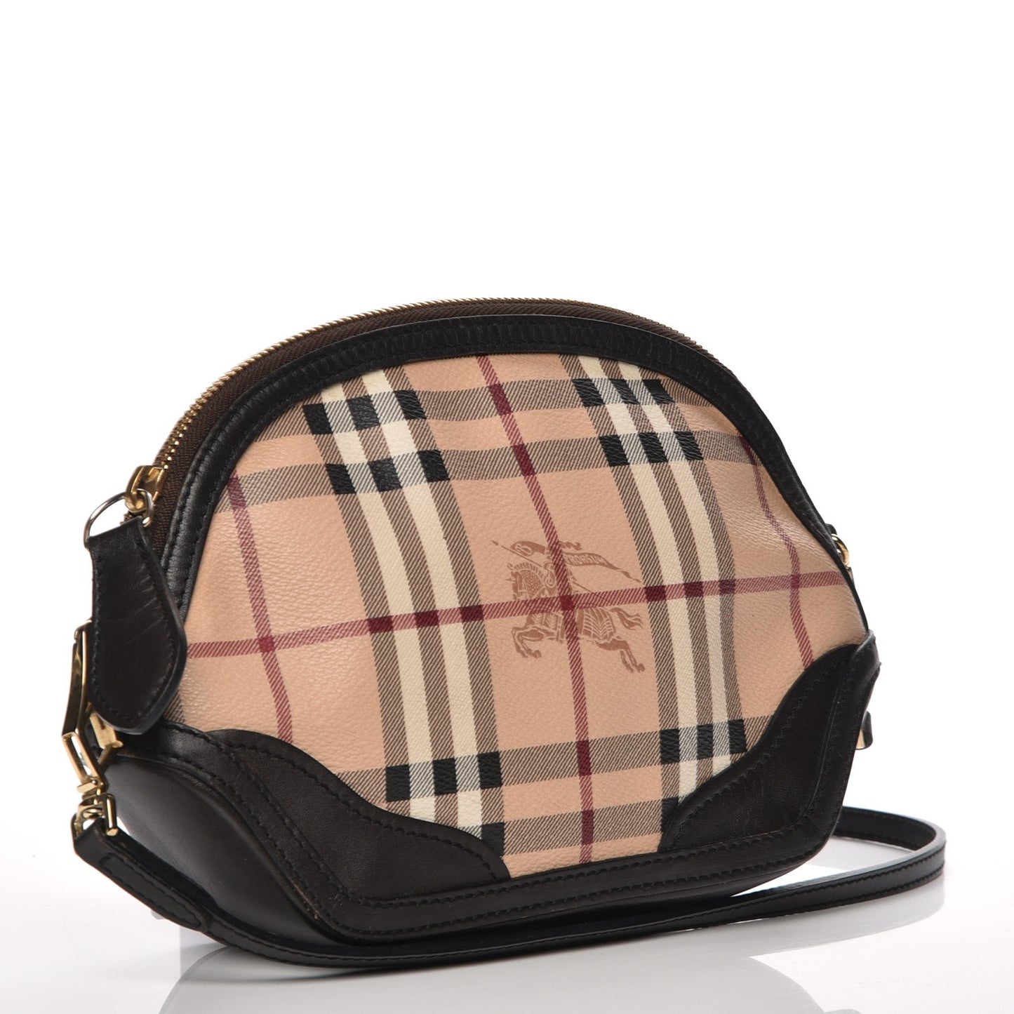 Haymarket Check Mini Orchard Crossbody Chocolate