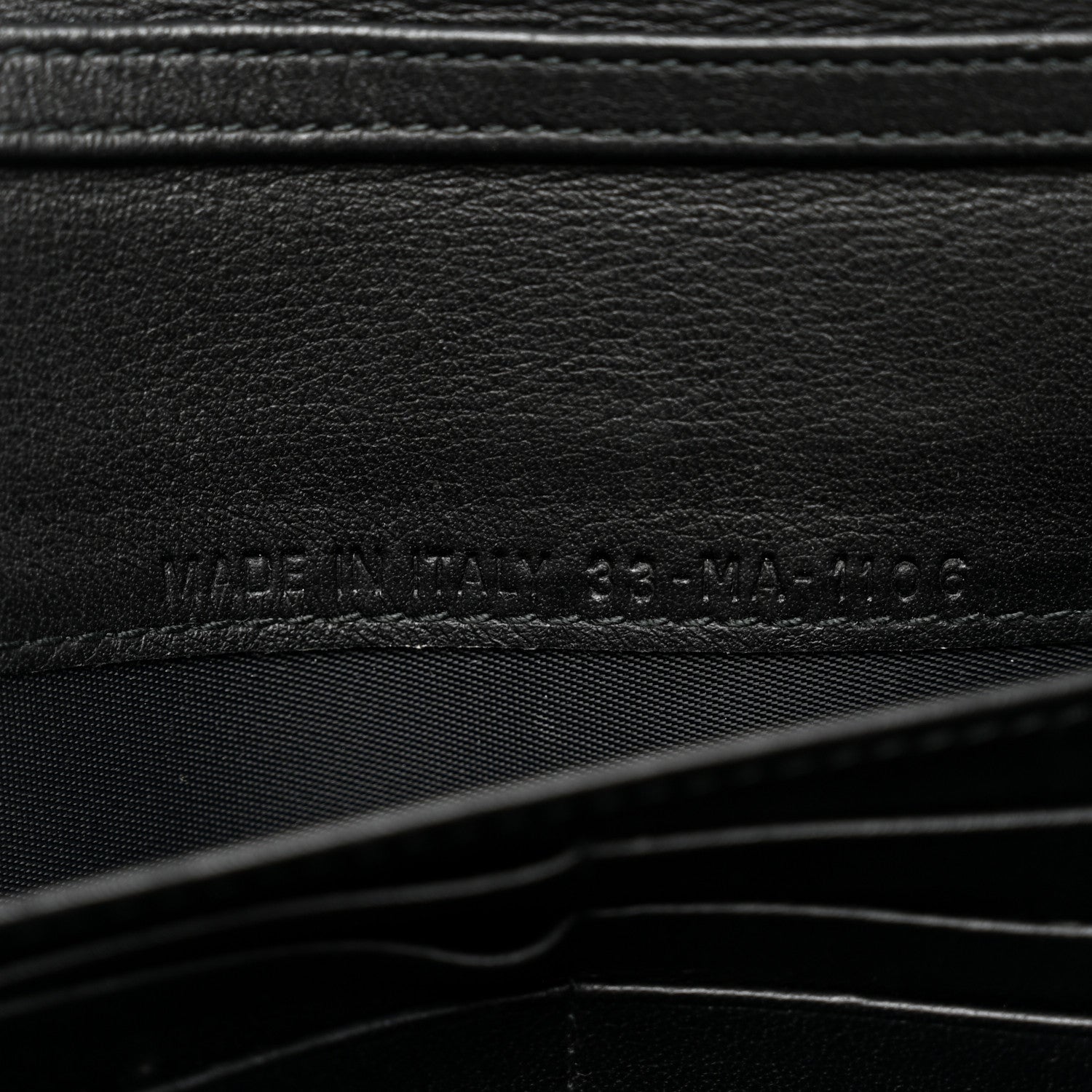 Christian Dior Patent Cannage Miss Dior Chain Wallet Black 7 of 11