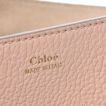 Chloe Grained Lambskin Medium Drew Shoulder Bag Cement Pink 6 of 7