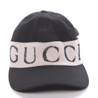 Gucci Gabardine Headband Baseball Hat L Black 5 of 8