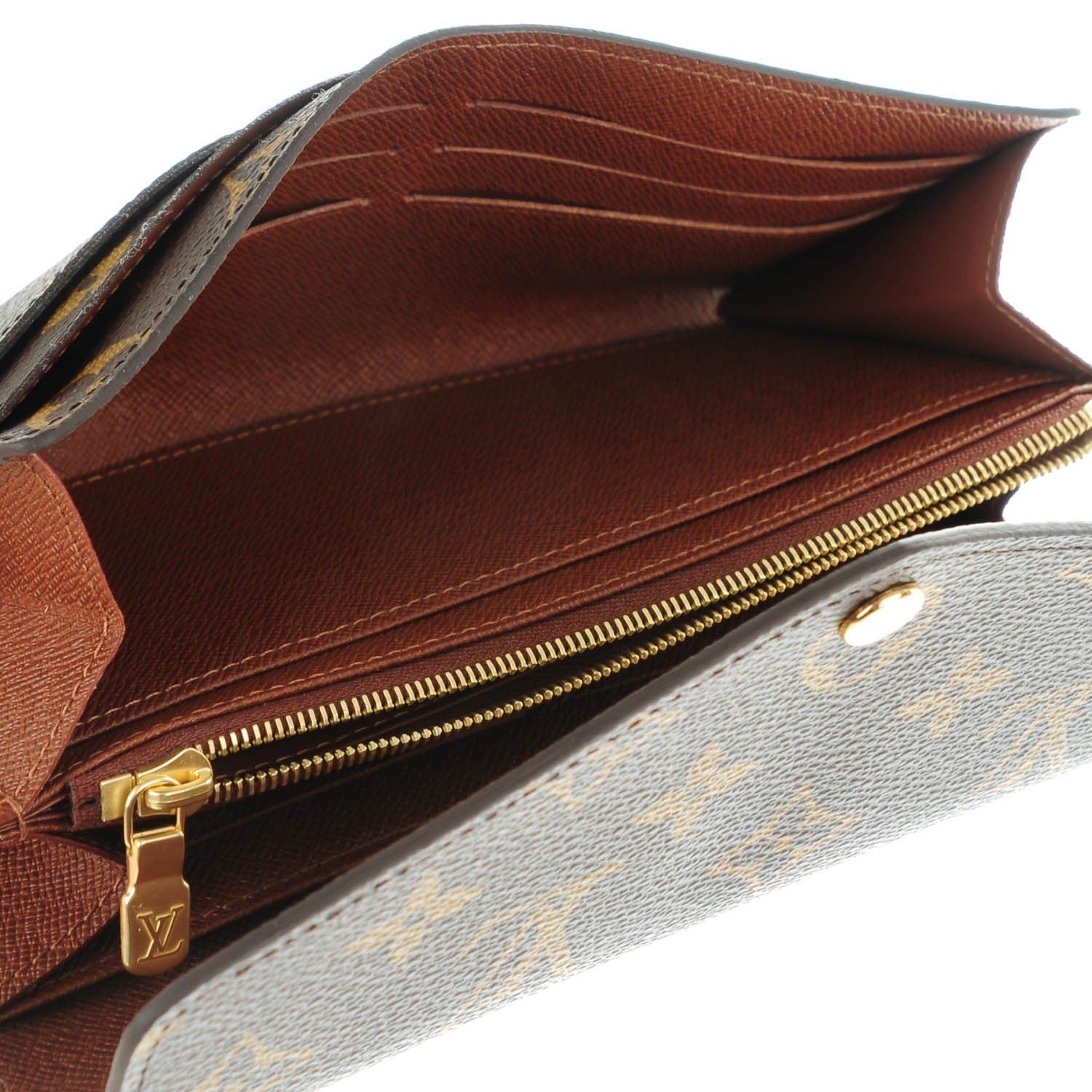 Louis Vuitton Monogram Sarah Wallet NM 6 of 6
