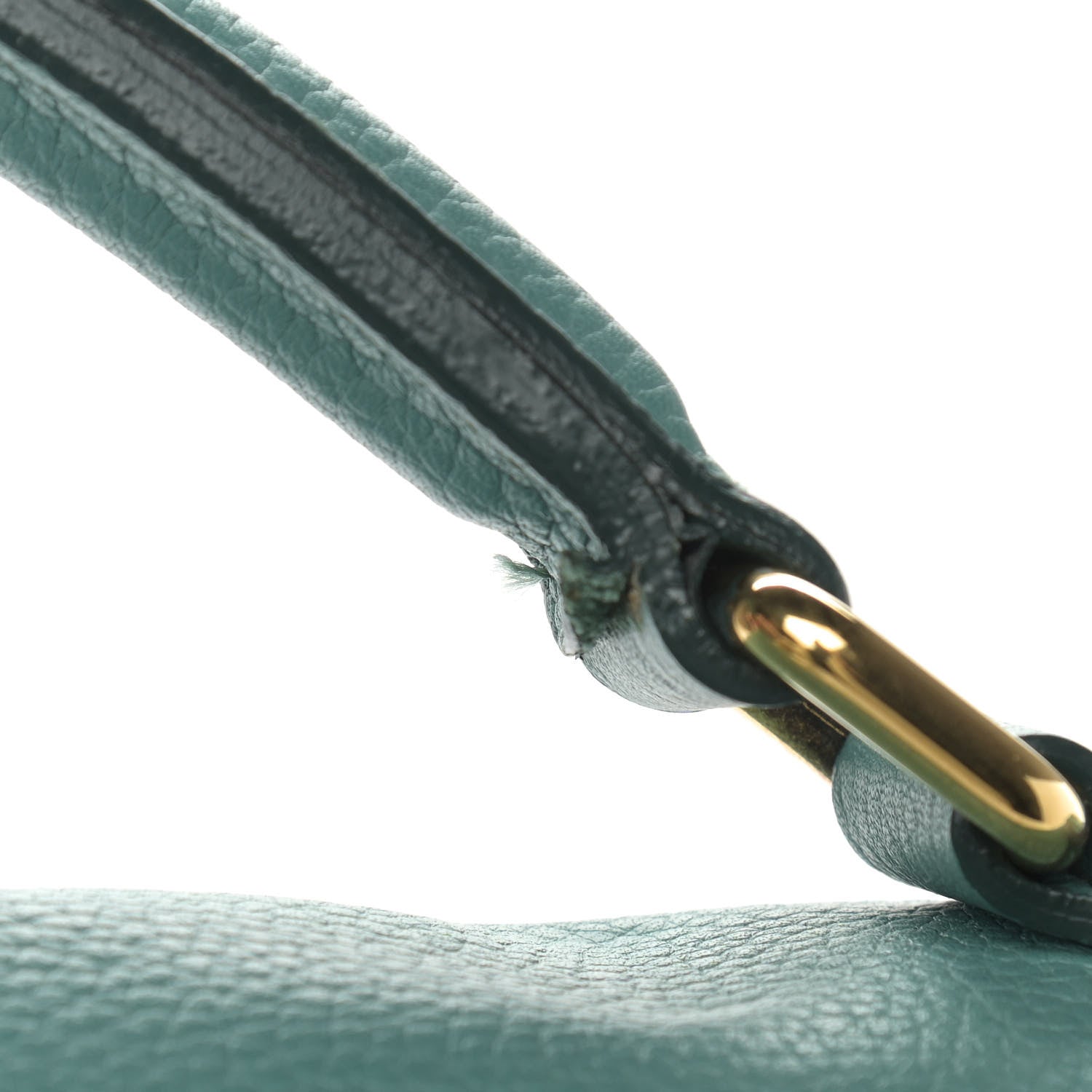Burberry Grainy Calfskin Messenger Green 16 of 16
