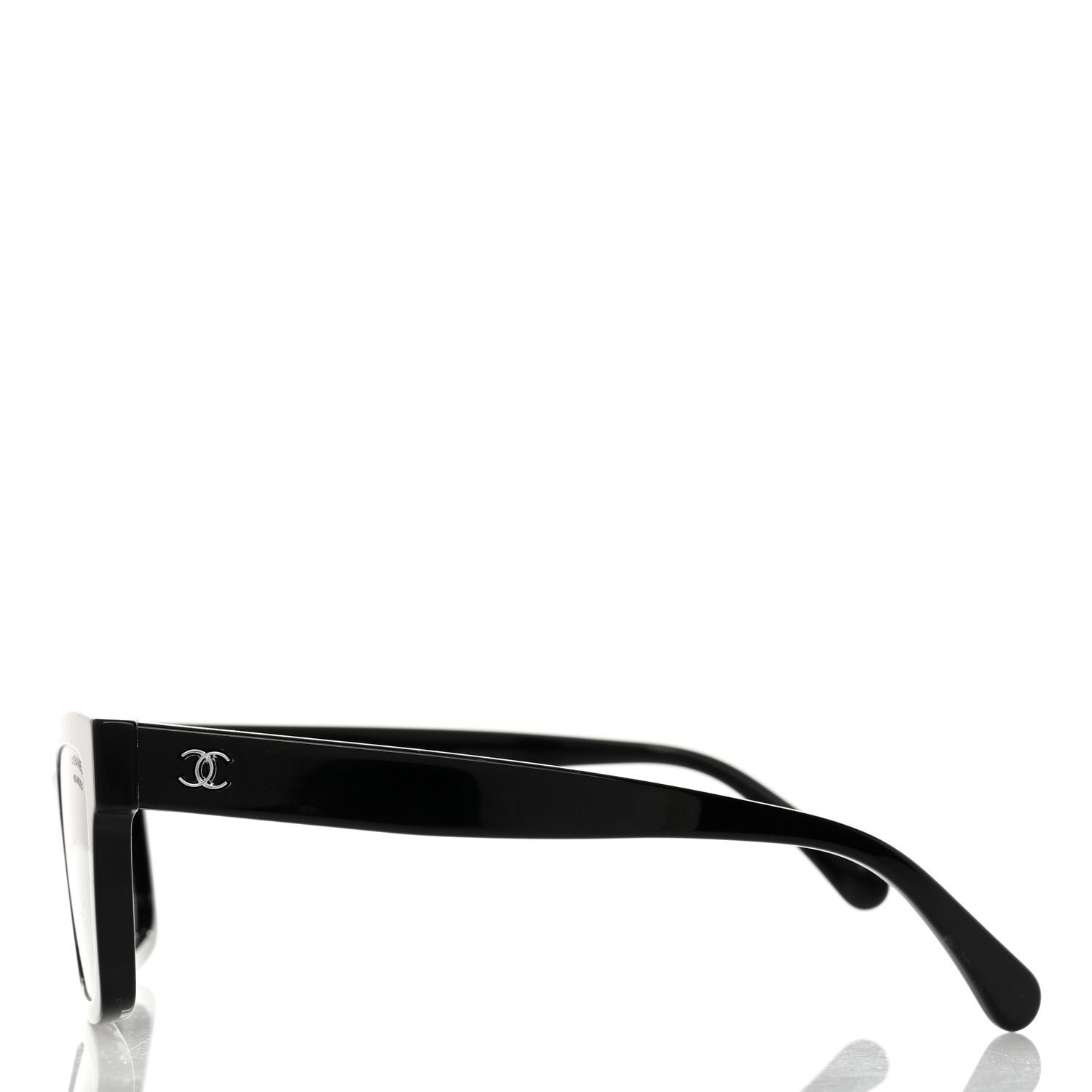 Chanel Acetate Polarized Square Sunglasses 5417 Black 3 of 11