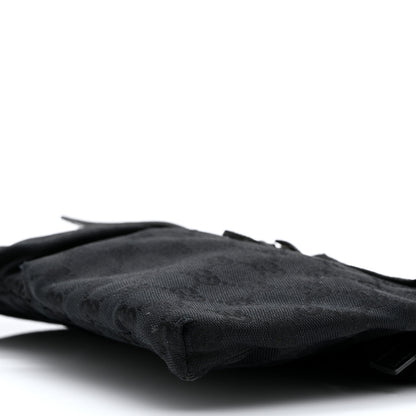 Gucci GG Monogram Double Pocket Belt Bag Black 9 of 9