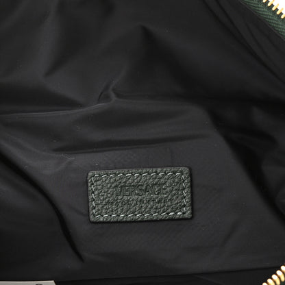 Versace Grained Calfskin Vanitas Medea Belt Bag Green 6 of 8