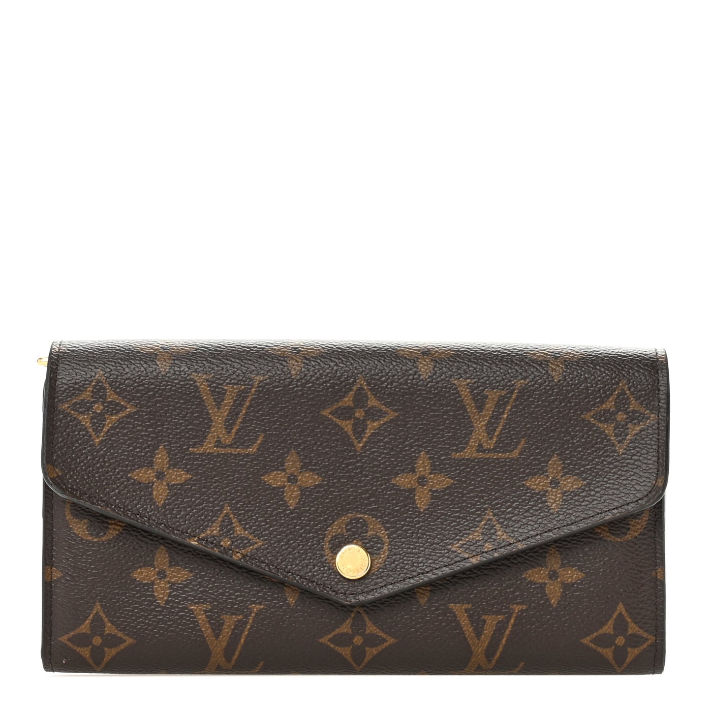 Monogram Sarah Wallet NM Coquelicot