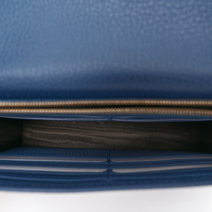 Gucci Dollar Calfskin Interlocking G Chain Wallet Caspian 5 of 9