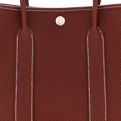 Hermes Negonda Garden Party Tote 30 TPM Rouge H 8 of 11
