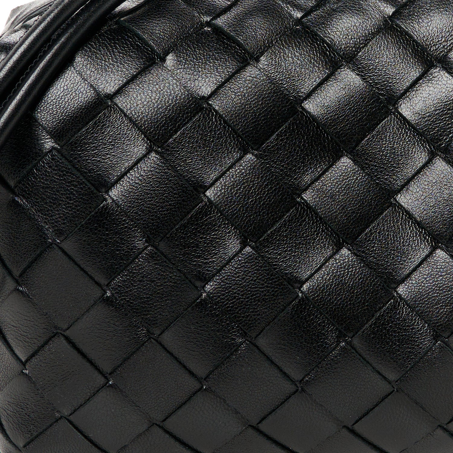 Bottega Veneta Nappa Intrecciato Mini Loop Camera Bag Black 9 of 12