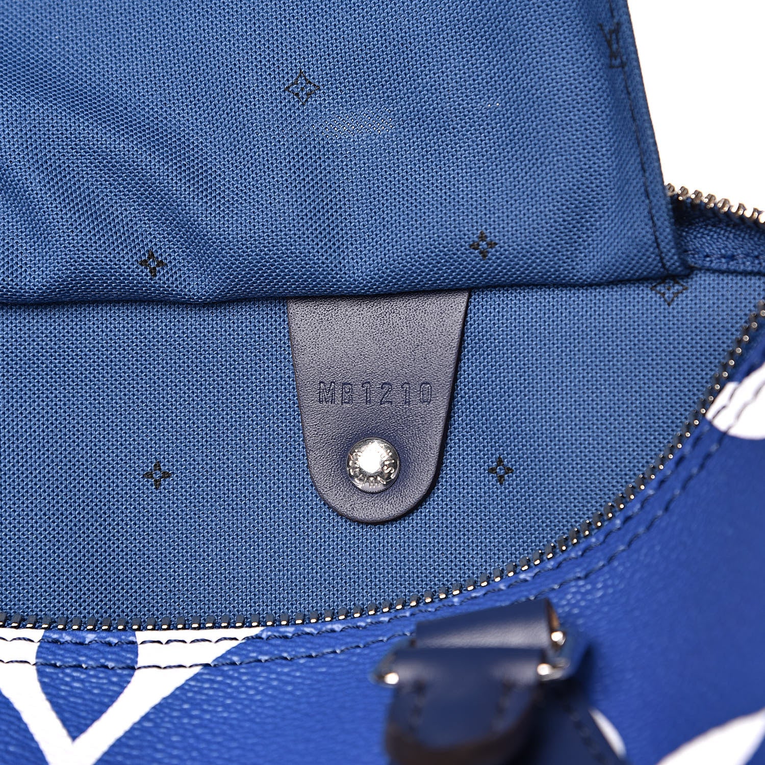 Louis Vuitton Monogram Escale Speedy Bandouliere 30 Blue 5 of 12
