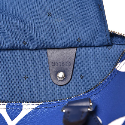 Louis Vuitton Monogram Escale Speedy Bandouliere 30 Blue 5 of 12