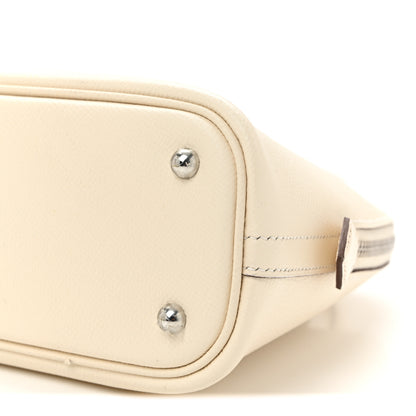 Hermes Epsom 1923 Sangle Bolide 25 Nata Bleu Indigo Lime 29 of 31