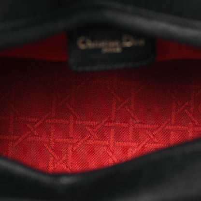 Christian Dior Lambskin Cannage Medium Lady Dior Black 5 of 15