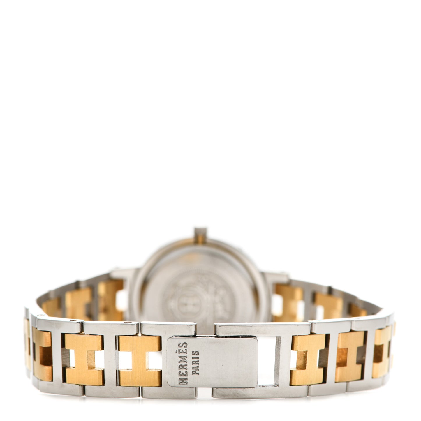 Stainless Steel 24mm Clipper Quartz Watch Gold