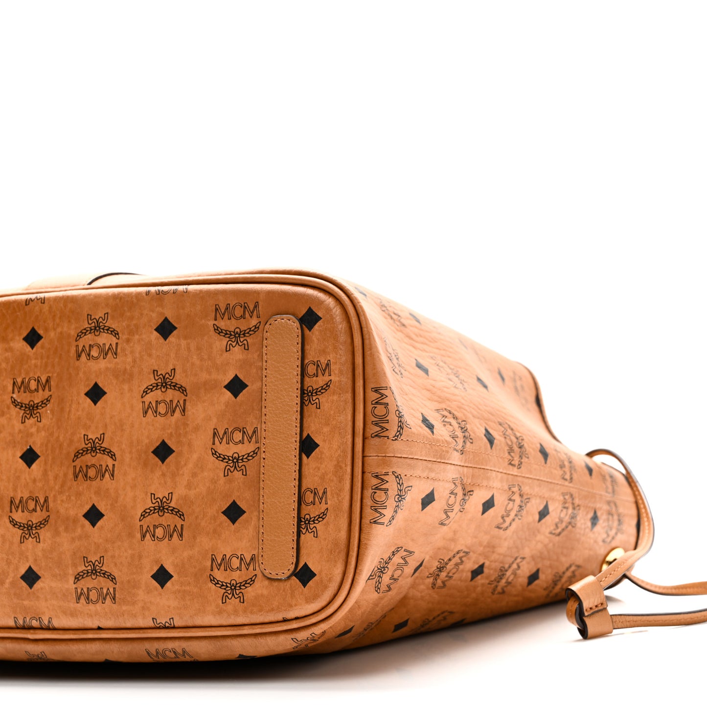 Visetos Medium Liz Reversible Shopper Tote Cognac