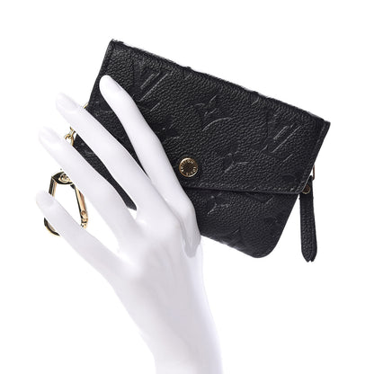 Louis Vuitton Empreinte Key Pouch Black 2 of 7
