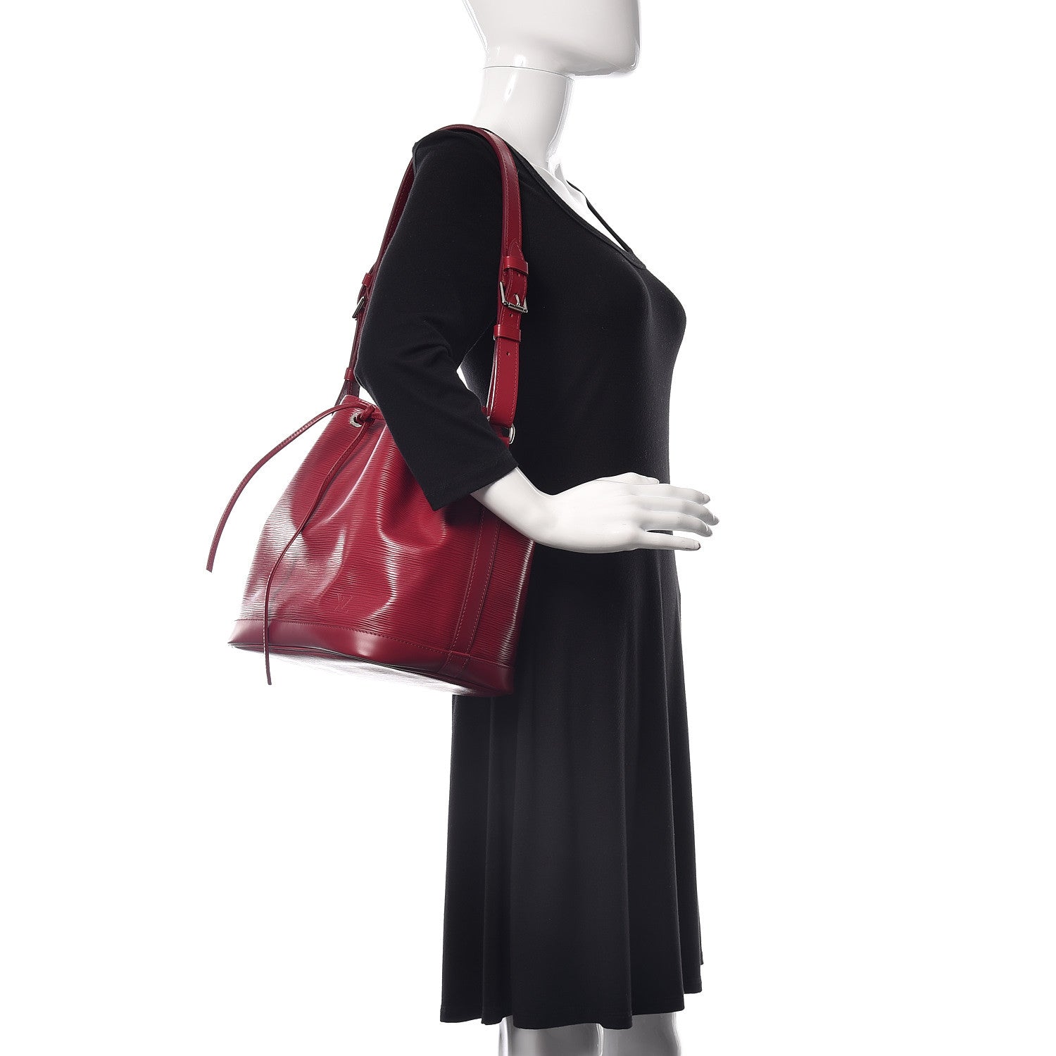 Louis Vuitton Epi Petit Noe NM Fuchsia 2 of 10