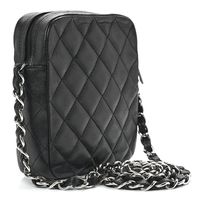 Chanel Lambskin Quilted Crossbody Black 2 of 10